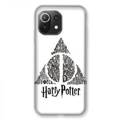 Coque Pour Xiaomi Mi 11 Lite 4G / 5G WB License Harry Potter Triangle Blanc