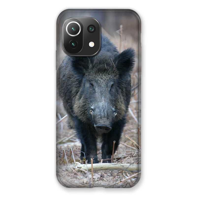 Coque Pour Xiaomi Mi 11 Lite 4G / 5G Sanglier Pin