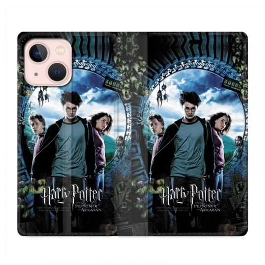 Housse Cuir Portefeuille Pour Iphone 13 WB License Harry Potter Azkaban