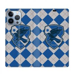 Housse Cuir Portefeuille Pour Iphone 13 Pro WB License Harry Potter Ravenclaw