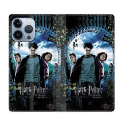 Housse Cuir Portefeuille Pour Iphone 13 Pro WB License Harry Potter Azkaban