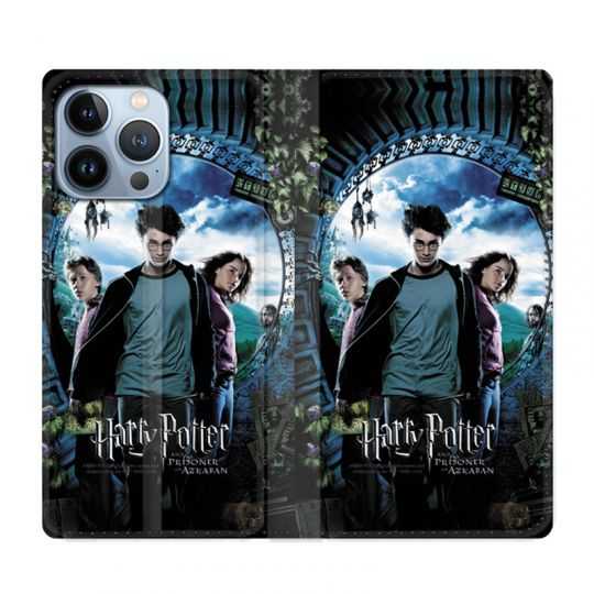 Housse Cuir Portefeuille Pour Iphone 13 Pro Max WB License Harry Potter Azkaban