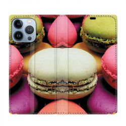 Housse Cuir Portefeuille Pour Iphone 13 Pro Max Macaron