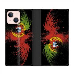 Housse Cuir Portefeuille Pour Iphone 13 Mini Portugal Aigle