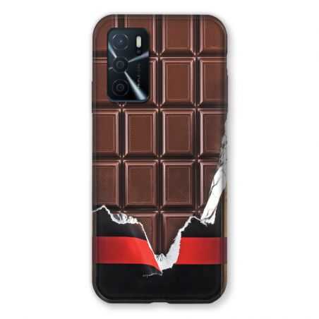 Coque Pour Oppo A16 / A16S Trompe Oeil Chocolat
