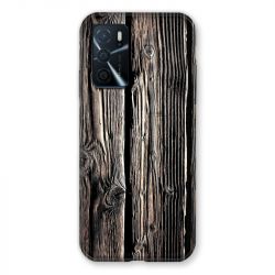 Coque Pour Oppo A16 / A16S Texture Bois