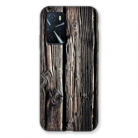 Coque Pour Oppo A16 / A16S Texture Bois