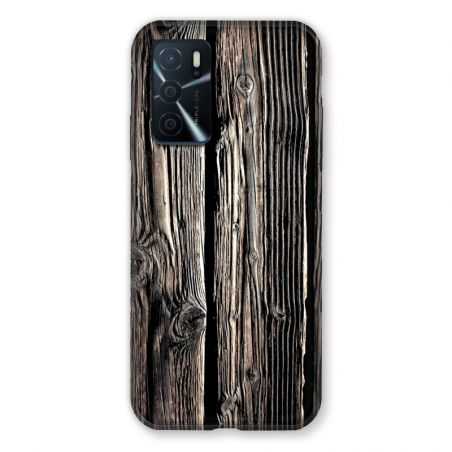 Coque Pour Oppo A16 / A16S Texture Bois