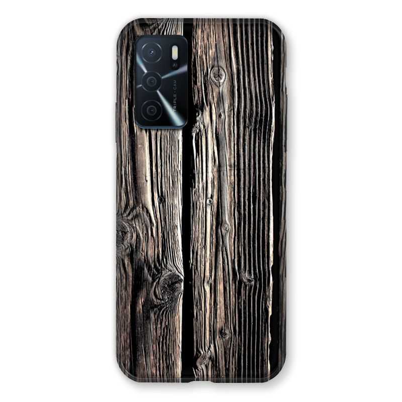 Coque Pour Oppo A16 / A16S Texture Bois
