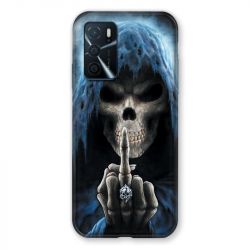Coque Pour Oppo A16 / A16S Tete de Mort Doigt