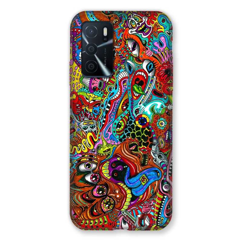 Coque Pour Oppo A16 / A16S Psychedelic Yeux
