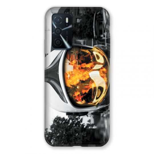 Coque Pour Oppo A16 / A16S Pompier Casque Feu