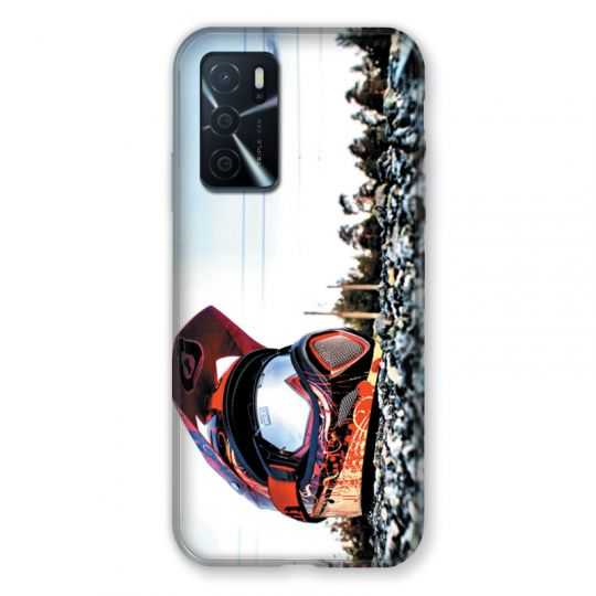 Coque Pour Oppo A16 / A16S Moto Casque Cross