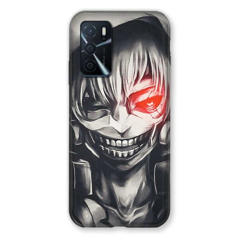 Coque Pour Oppo A16 / A16S Manga Kaneki Noir