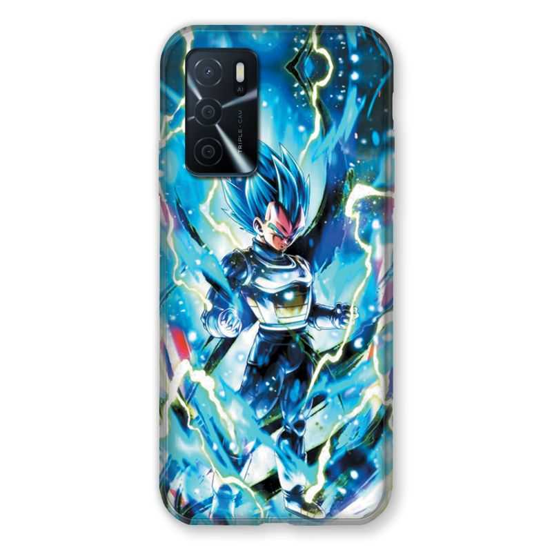 Coque Pour Oppo A16 / A16S Manga Dragon Ball Vegeta Bleu