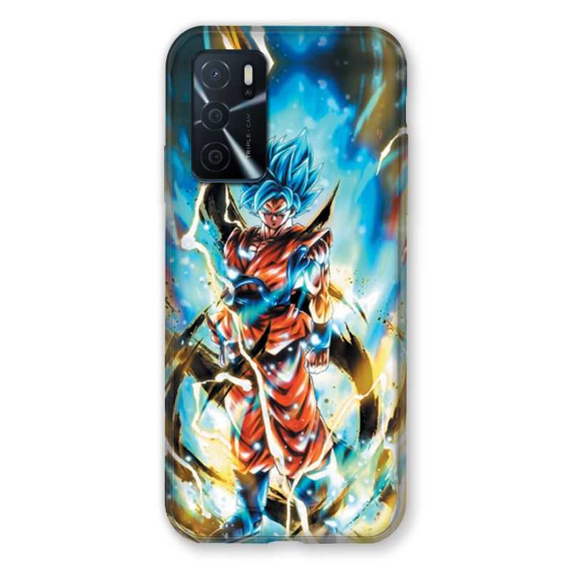 Coque Pour Oppo A16 / A16S Manga Dragon Ball Sangoku Blanc