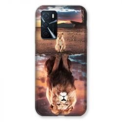 Coque Pour Oppo A16 / A16S Lion Reflet