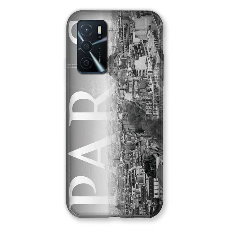 Coque Pour Oppo A16 / A16S France Paris Vintage