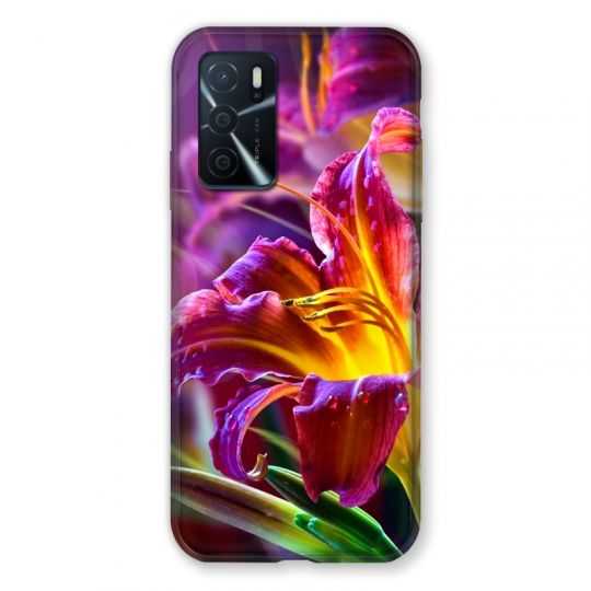 Coque Pour Oppo A16 / A16S Fleur Lys Color