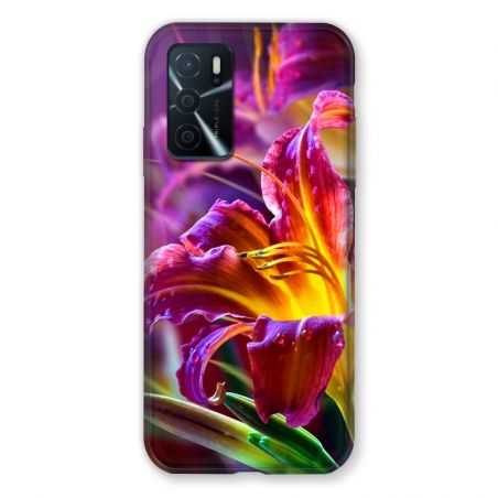Coque Pour Oppo A16 / A16S Fleur Lys Color