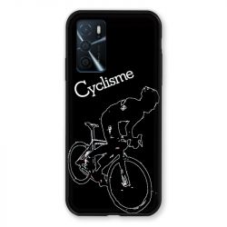 Coque Pour Oppo A16 / A16S Cyclisme Ombre Blanche