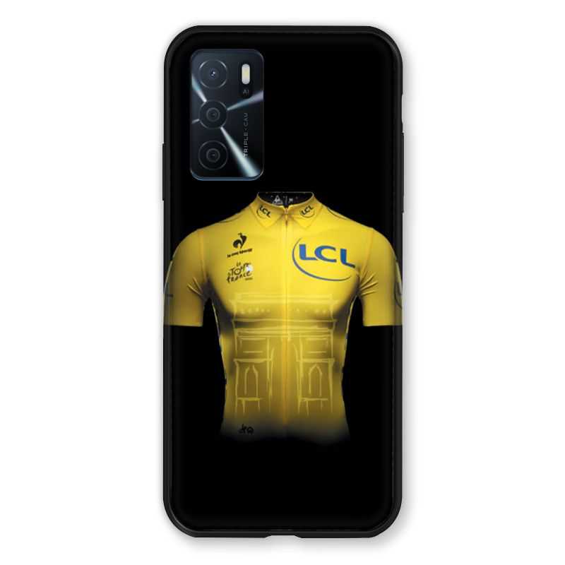 Coque Pour Oppo A16 / A16S Cyclisme Maillot Jaune