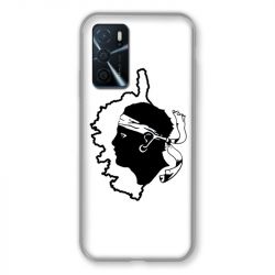 Coque Pour Oppo A16 / A16S Corse Blanc