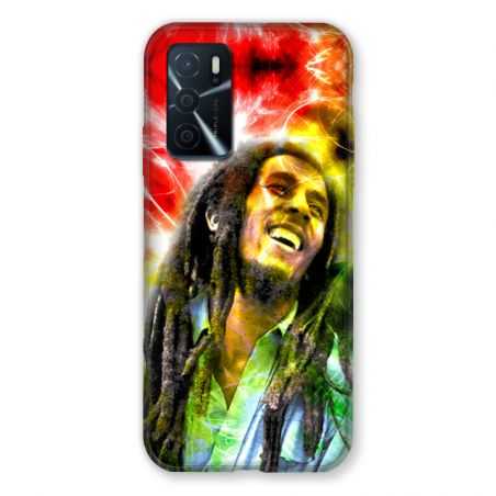 Coque Pour Oppo A16 / A16S Bob Marley Color