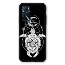 Coque Pour Oppo A16 / A16S Animaux Maori Tortue Noir