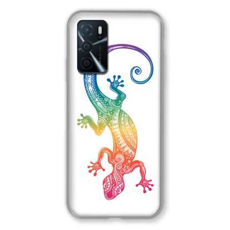 Coque Pour Oppo A16 / A16S Animaux Maori Salamandre Color