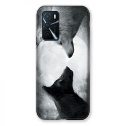 Coque Pour Oppo A16 / A16S Loup Duo