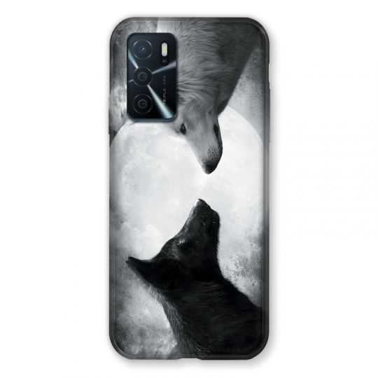 Coque Pour Oppo A16 / A16S Loup Duo
