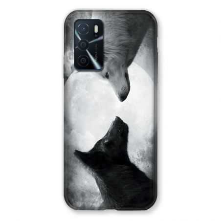 Coque Pour Oppo A16 / A16S Loup Duo