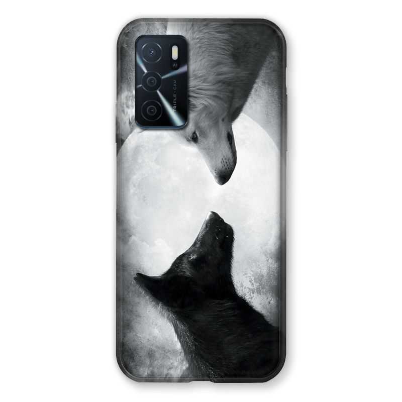 Coque Pour Oppo A16 / A16S Loup Duo