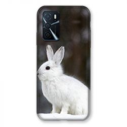 Coque Pour Oppo A16 / A16S Lapin Blanc