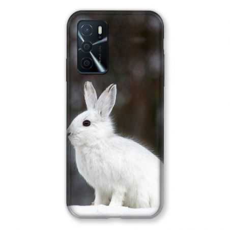 Coque Pour Oppo A16 / A16S Lapin Blanc