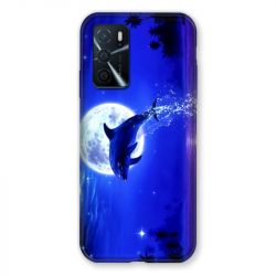 Coque Pour Oppo A16 / A16S Dauphin Lune