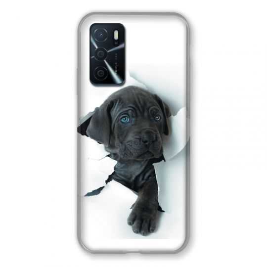 Coque Pour Oppo A16 / A16S Chien Noir