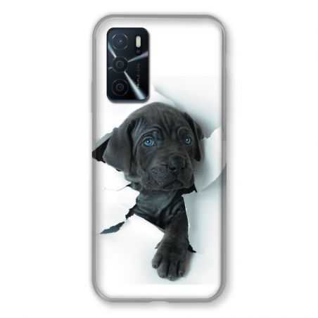 Coque Pour Oppo A16 / A16S Chien Noir
