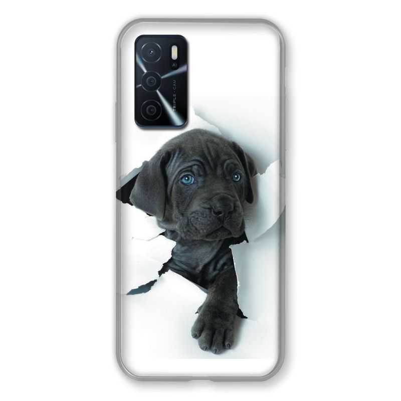 Coque Pour Oppo A16 / A16S Chien Noir