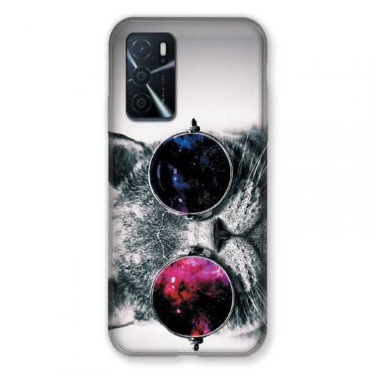 Coque Pour Oppo A16 / A16S Chat Fashion