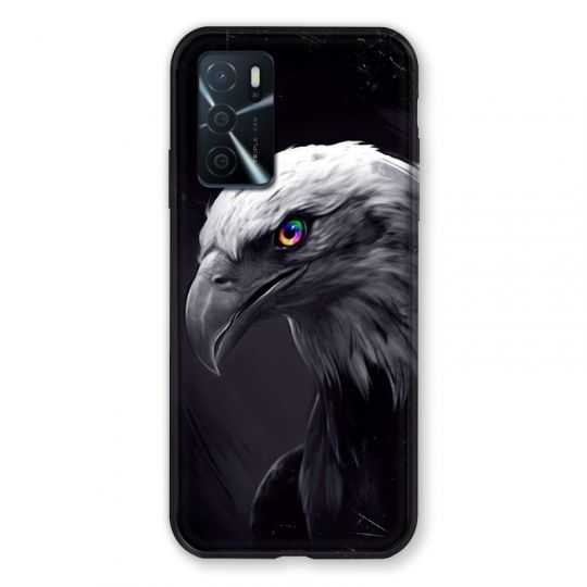 Coque Pour Oppo A16 / A16S Aigle Royal Noir