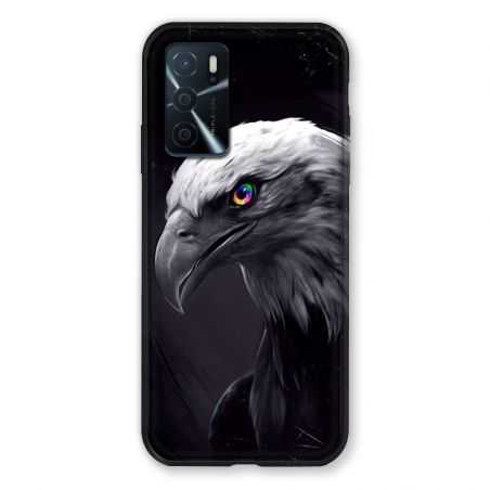 Coque Pour Oppo A16 / A16S Aigle Royal Noir