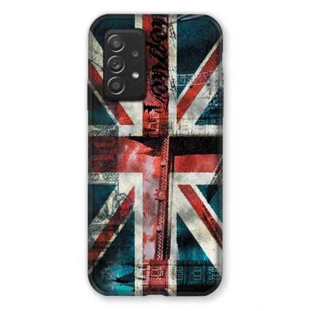 Coque Pour Samsung Galaxy A52S Angleterre UK Jean's