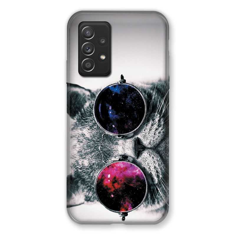 Coque Pour Samsung Galaxy A52S Chat Fashion