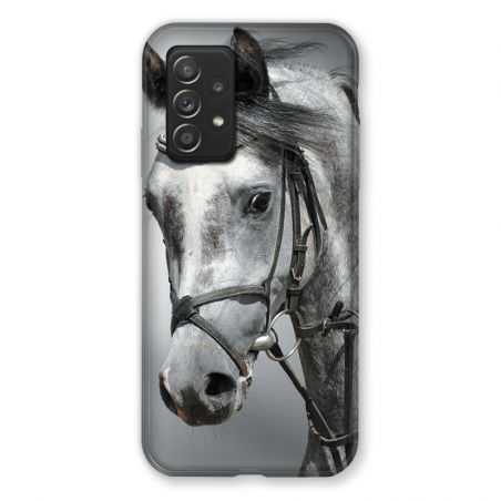 Coque Pour Samsung Galaxy A52S Cheval Blanc
