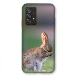 Coque Pour Samsung Galaxy A52S Lapin Marron