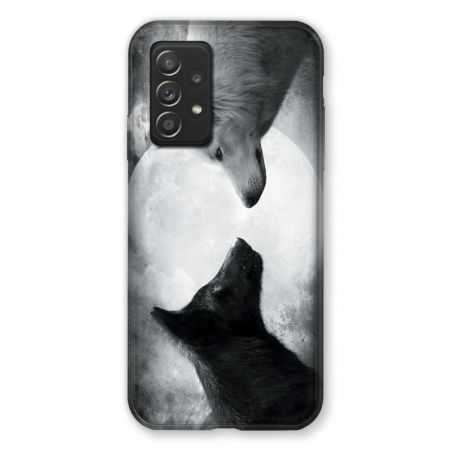 Coque Pour Samsung Galaxy A52S Loup Duo