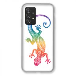 Coque Pour Samsung Galaxy A52S Animaux Maori Salamandre Color