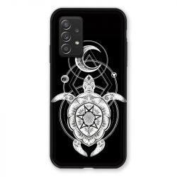 Coque Pour Samsung Galaxy A52S Animaux Maori Tortue Noir